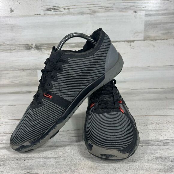 Nike Men's Free 3.0‎ V4 Running Lifting Trainers Low Top Shoes Black/Gray US 8 - Picture 5 of 8